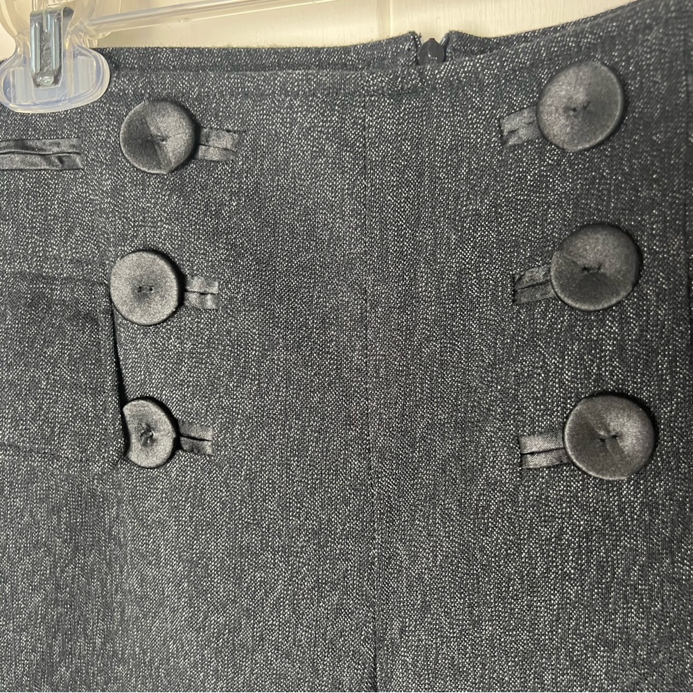 Zara Basic Double Button Front Pants - image 3